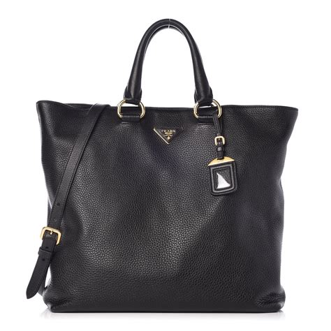 prada vitello daino tote bag